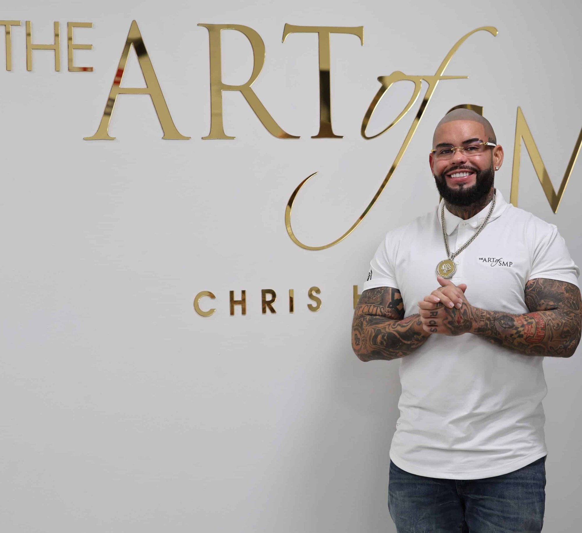 Chris Herrera at The Art of SMP studio
