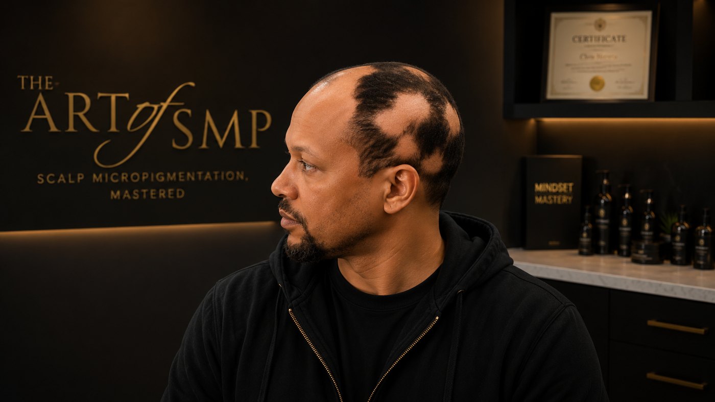 Alopecia treatment at The Art of SMP studio