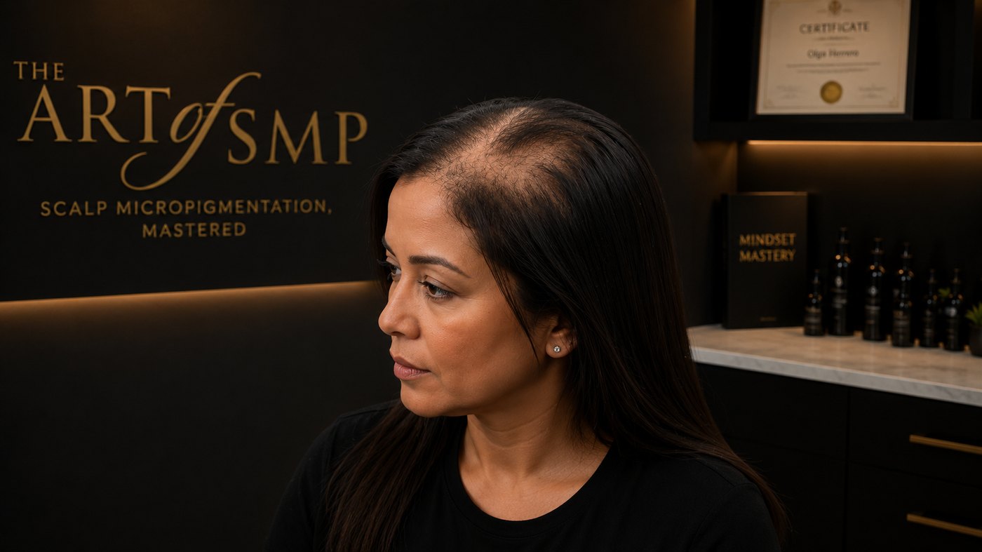 Women's SMP for female hair loss at The Art of SMP